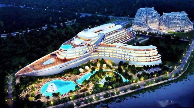 广西防城港 白浪滩 · 航洋城乐园游乐设备启动安装