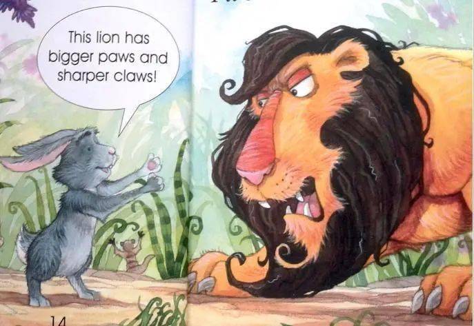 外语特色小喇叭cleverrabbitandthelion聪明兔和狮子