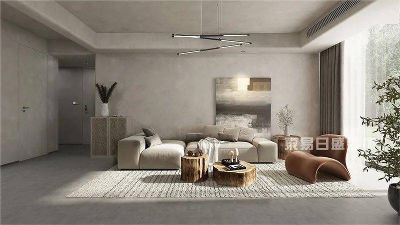 90㎡侘寂风格|在不完美中发现美