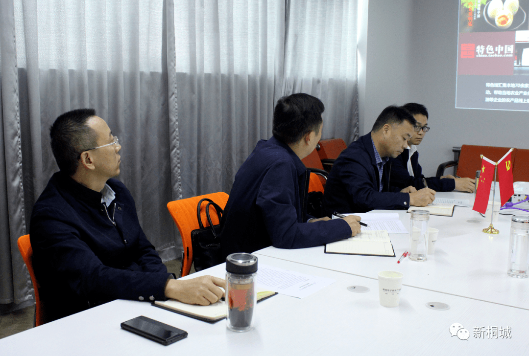 桐城市副市长刘刚一行今日莅临桐城电子商务青年创业园调研指导