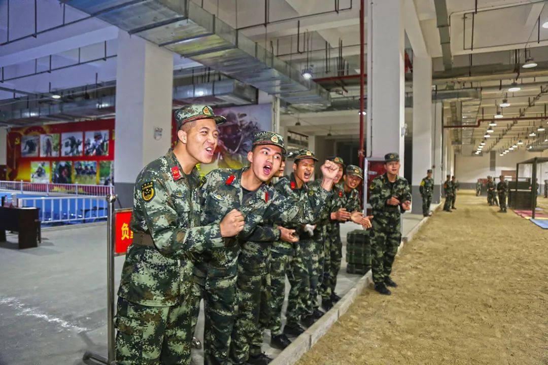 陕西武警总队安康支队图片
