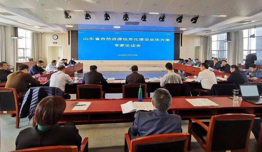 省自然资源厅组织召开山东省自然资源信息化建设总体方案专家论证会