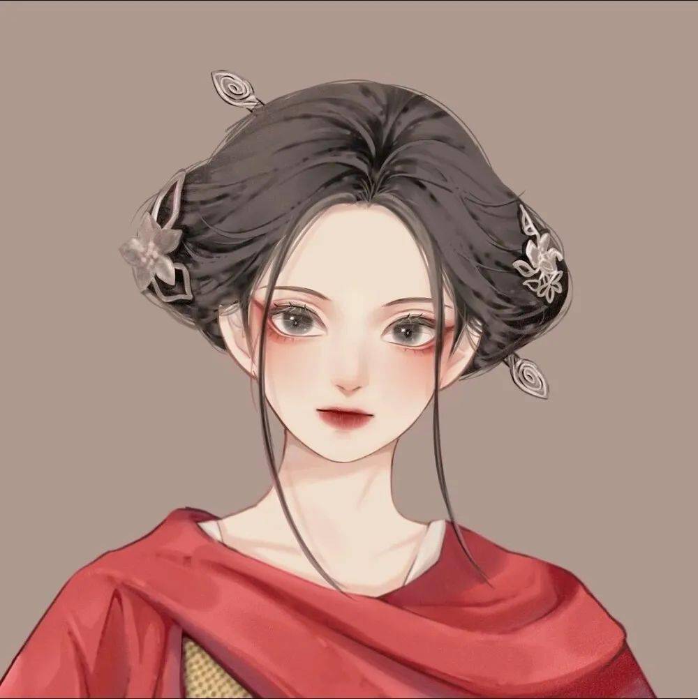 简单朴素的情侣头像