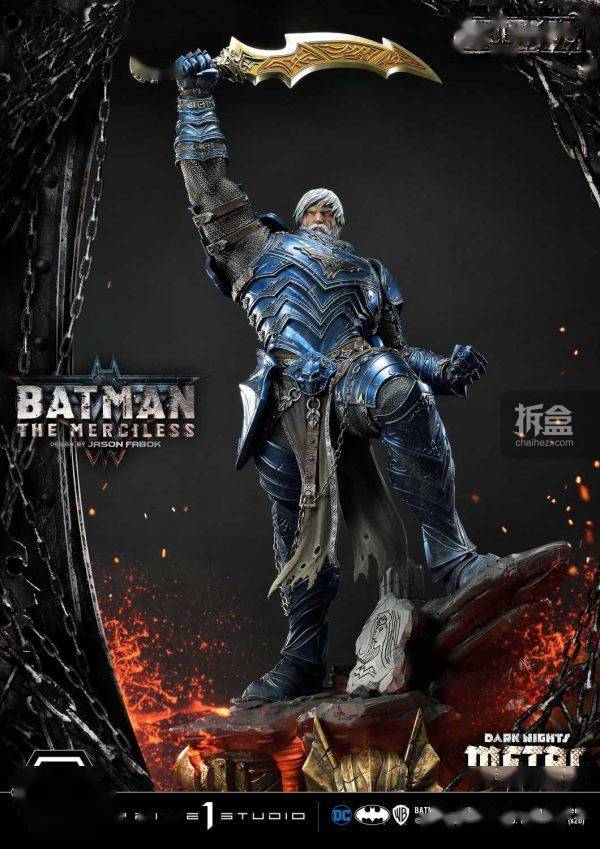 prime 1 studio p1s 暗黑之夜金属 无情战魔 无悯铁腕 1/3雕像