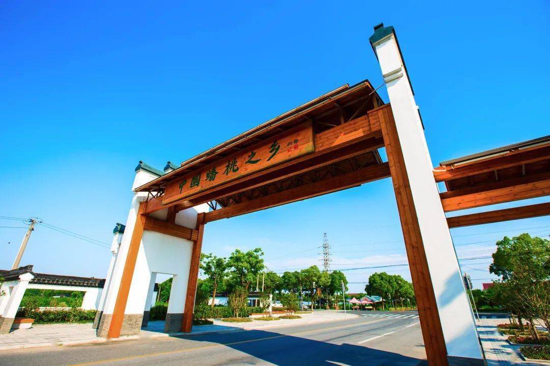 朱泾镇大茫村被农业农村部认定为全国一村一品示范村快来为家乡打call