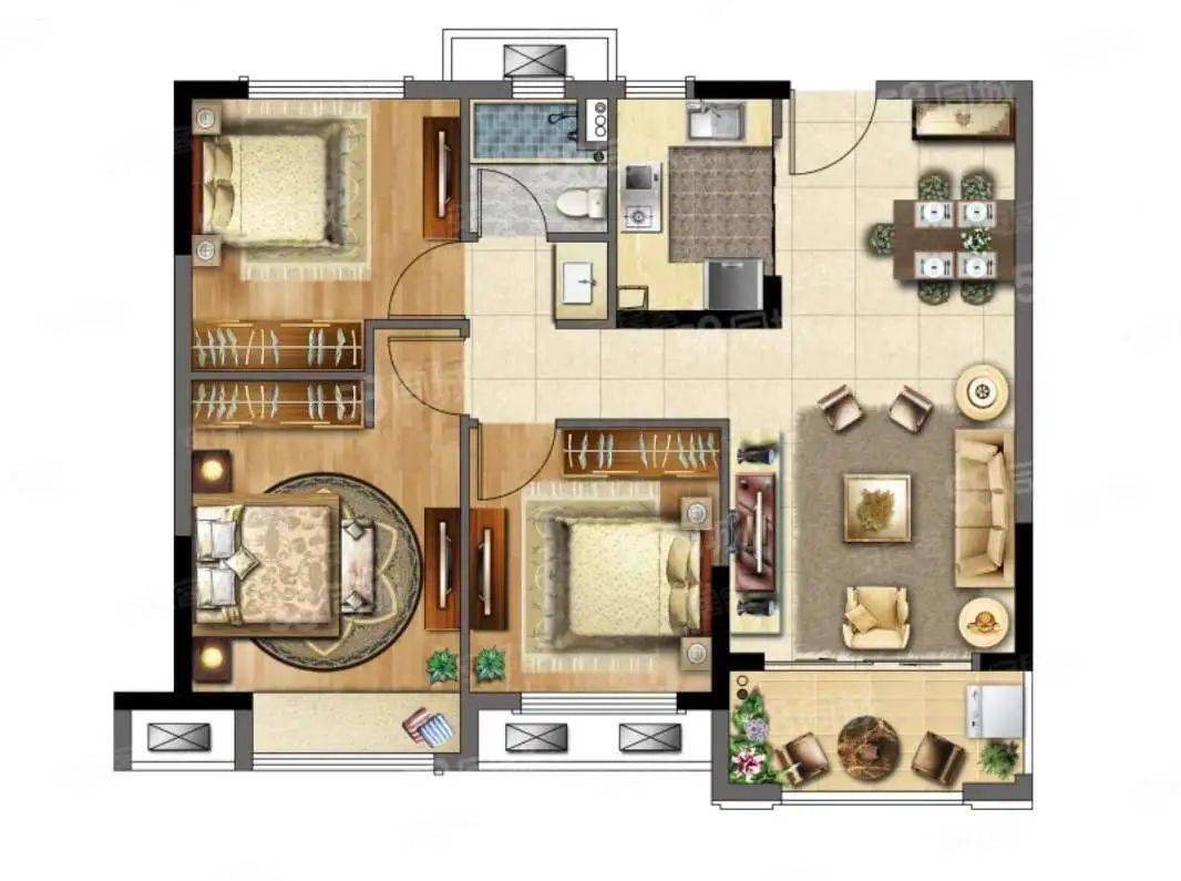 宜春当前三居室关注度排行出炉