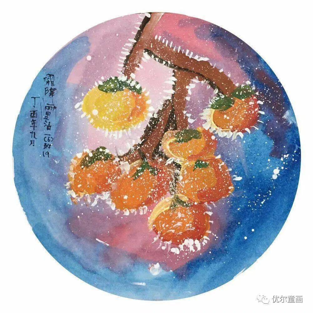 霜降|在孩子们的画里,与秋天作别