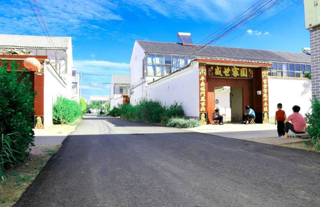 我家街巷最美系列展示德州市乐陵市杨安镇千都苑社区