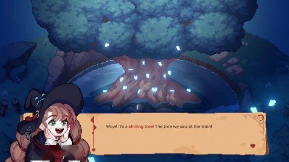 可爱像素风林中小女巫新演示看小女巫如何炼药