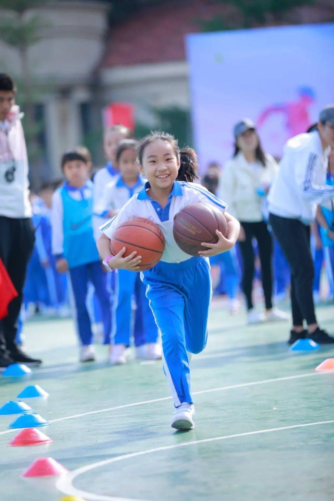 运动相伴,鲜活成长 ——记南湾沙塘布学校第四届田径运动会