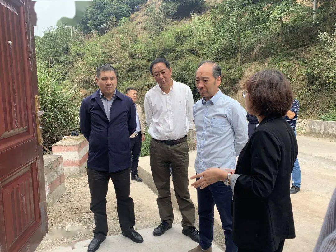 丽水市人大常委副主任杜光旻率队到莲都区调研农村饮用水达标提标工作
