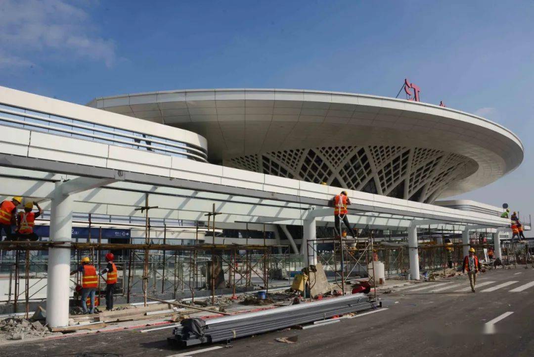 奔走相告江门站建设进入收尾阶段预计10月底具备通车条件