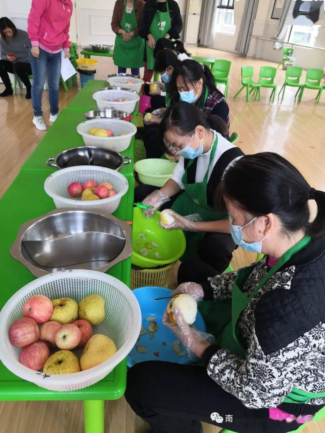 南昌中兴和园大地幼儿园保育员技能大赛