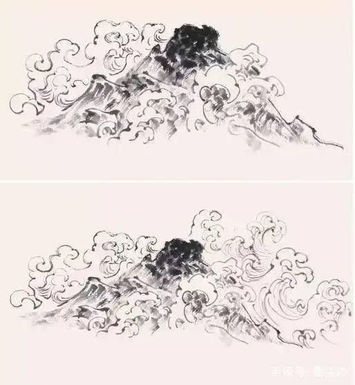 超详细!一笔一步骤教你画水_线条