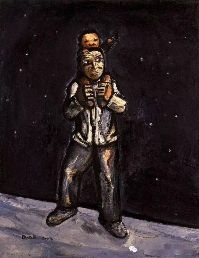 直截而纯粹的力量中国油画家段正渠油画作品赏析