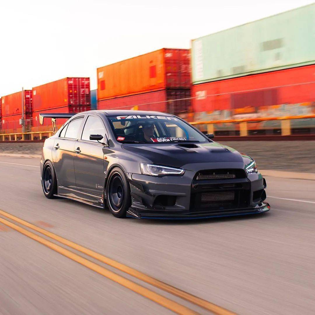 灵感与启发10代三菱evoinstagram改装集