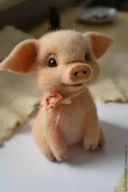 栩栩如生的羊毛毡小动物自己动手制作几个简直萌炸了