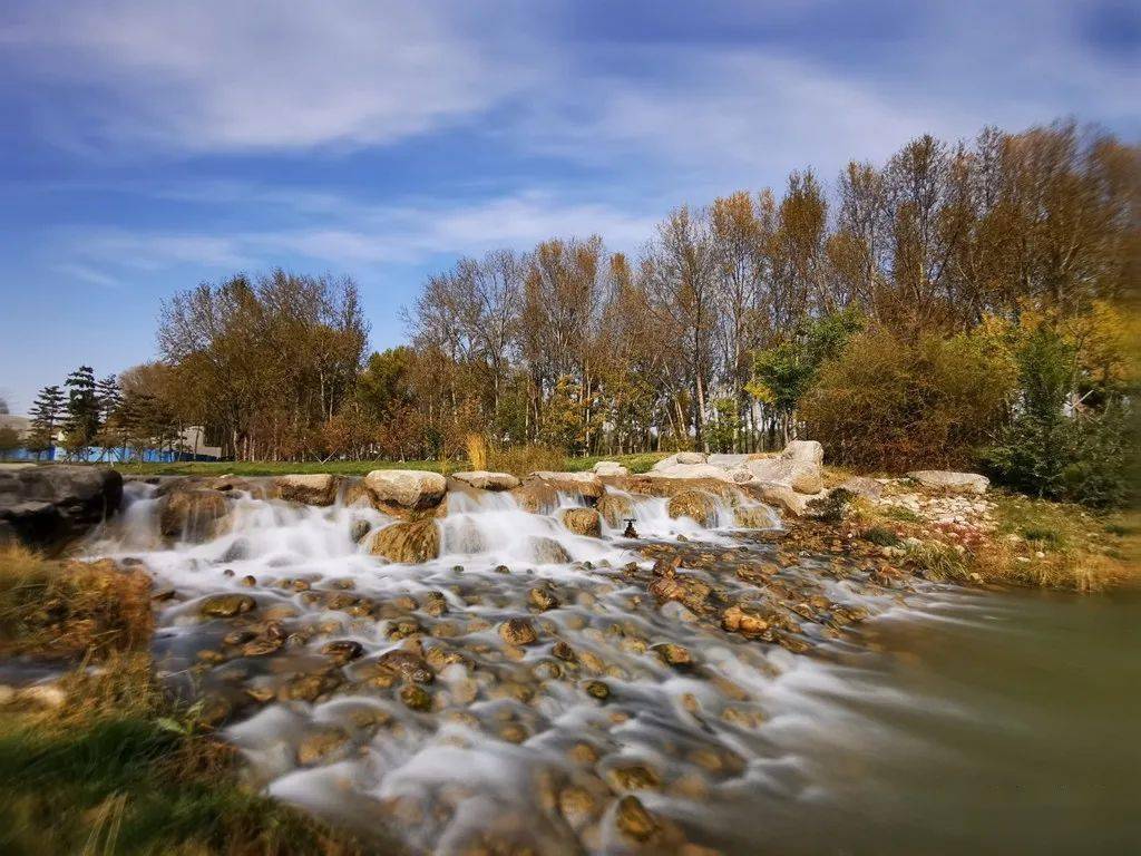 刘德贤摄影金秋海湖湿地公园让人醉
