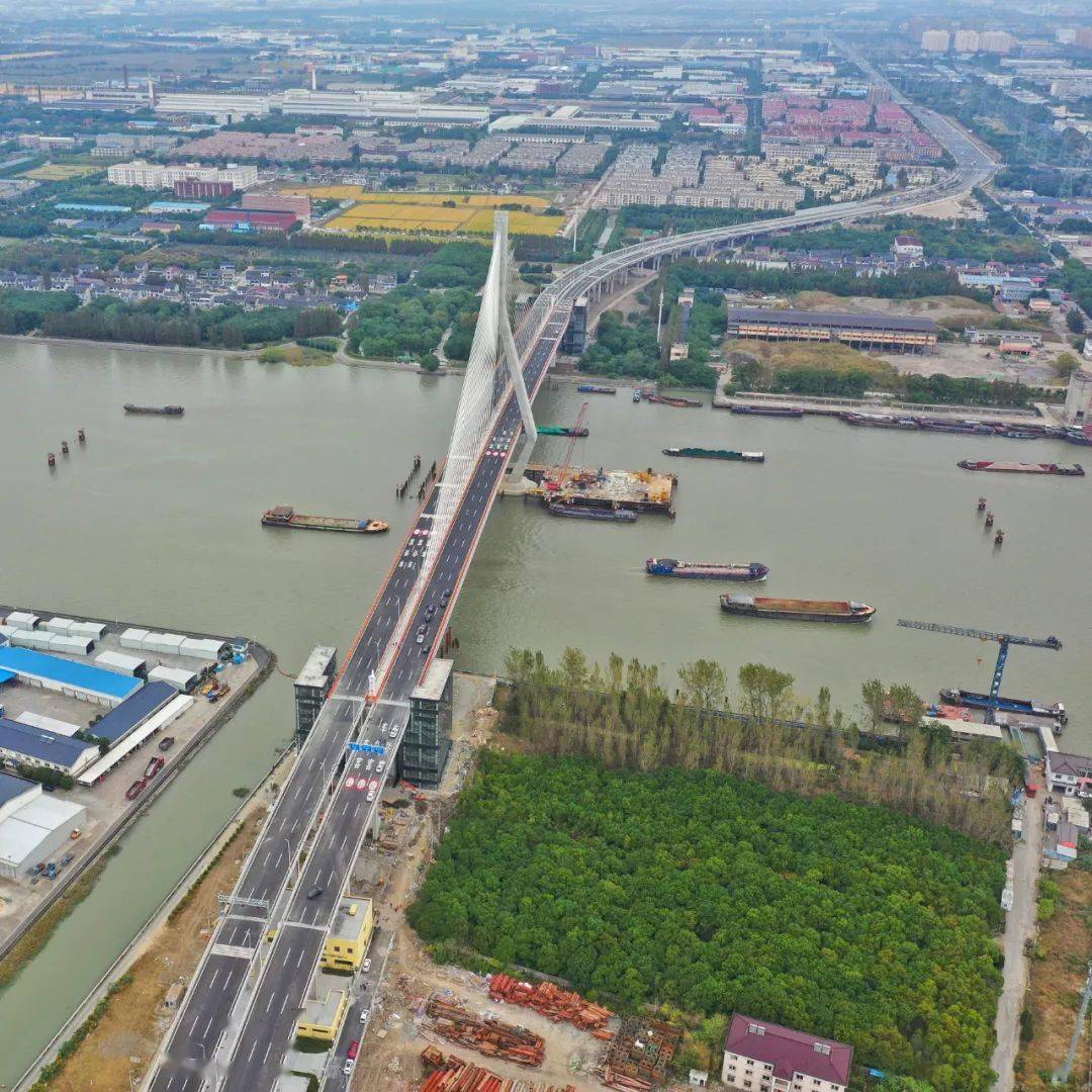 闵浦三桥通车啦,它很与众不同哦