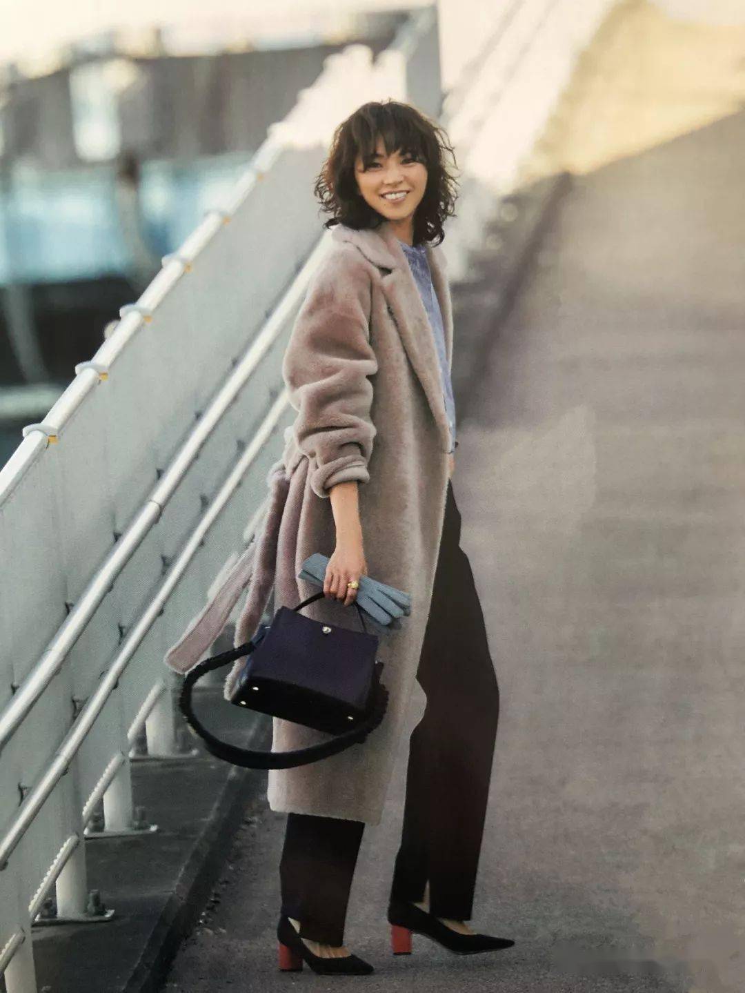 日本女性秋季大衣穿搭欣赏