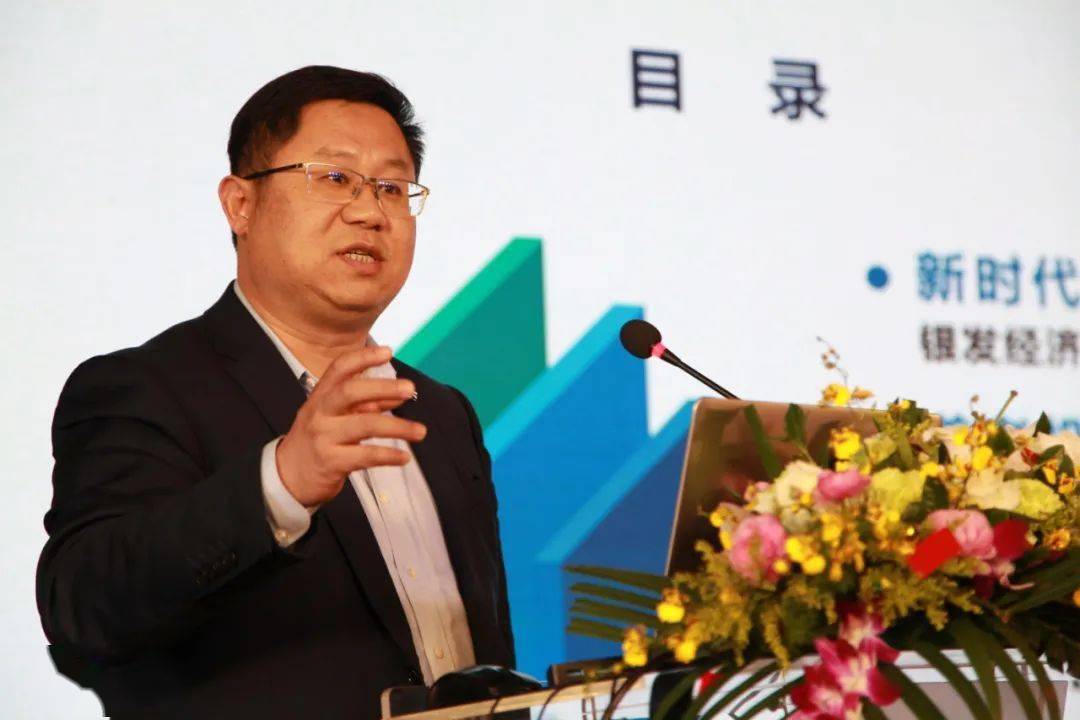 湖南康乐年华养老产业集团有限公司总经理袁治发表演讲在交流分享会上