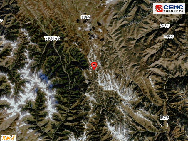 4·10四川炉霍地震图片