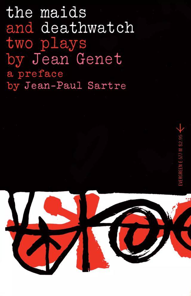 而言,伊莱恩使用的是一般用于电影片名胶片上的白色石膏字体"mitten