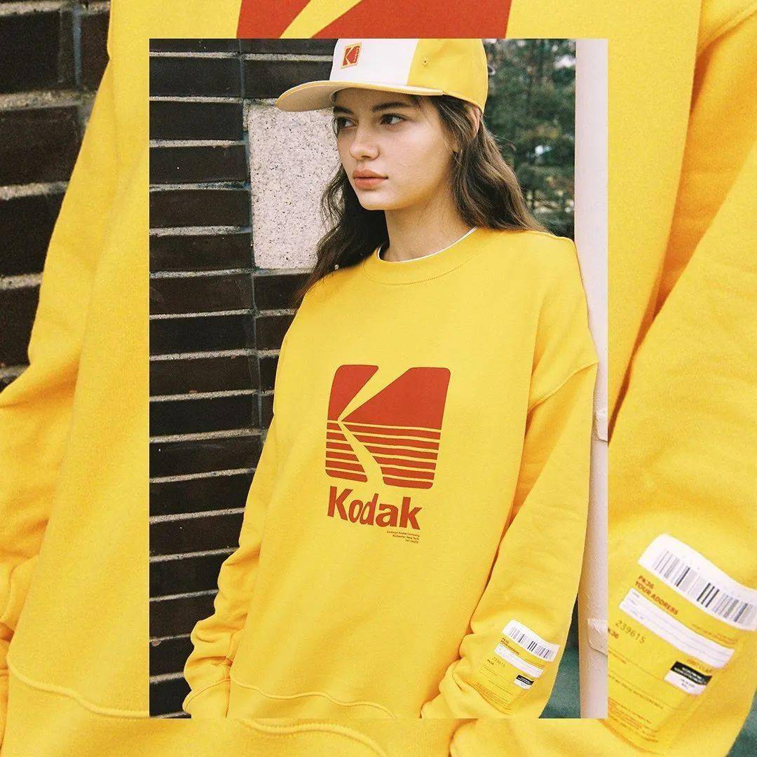 柯达竟然还卖衣服?lookbook 也太会拍了!