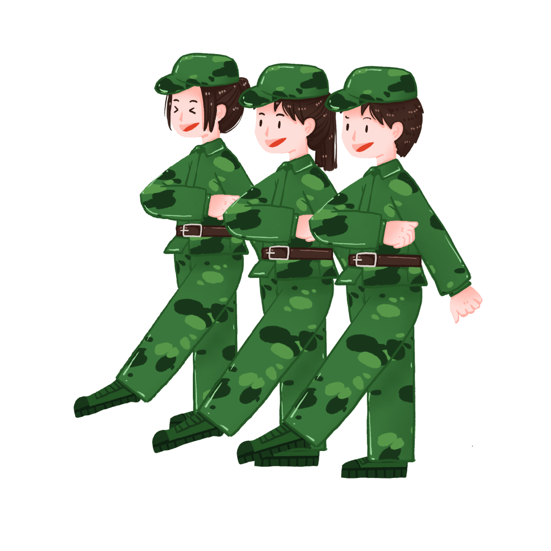 考声| 我的"文理"生活_军训