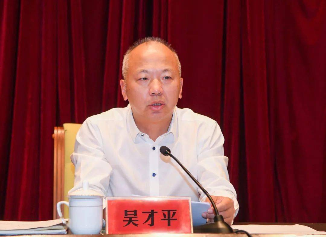 施红兵,林成辉,卢小春等市四套班子领导出席会议.