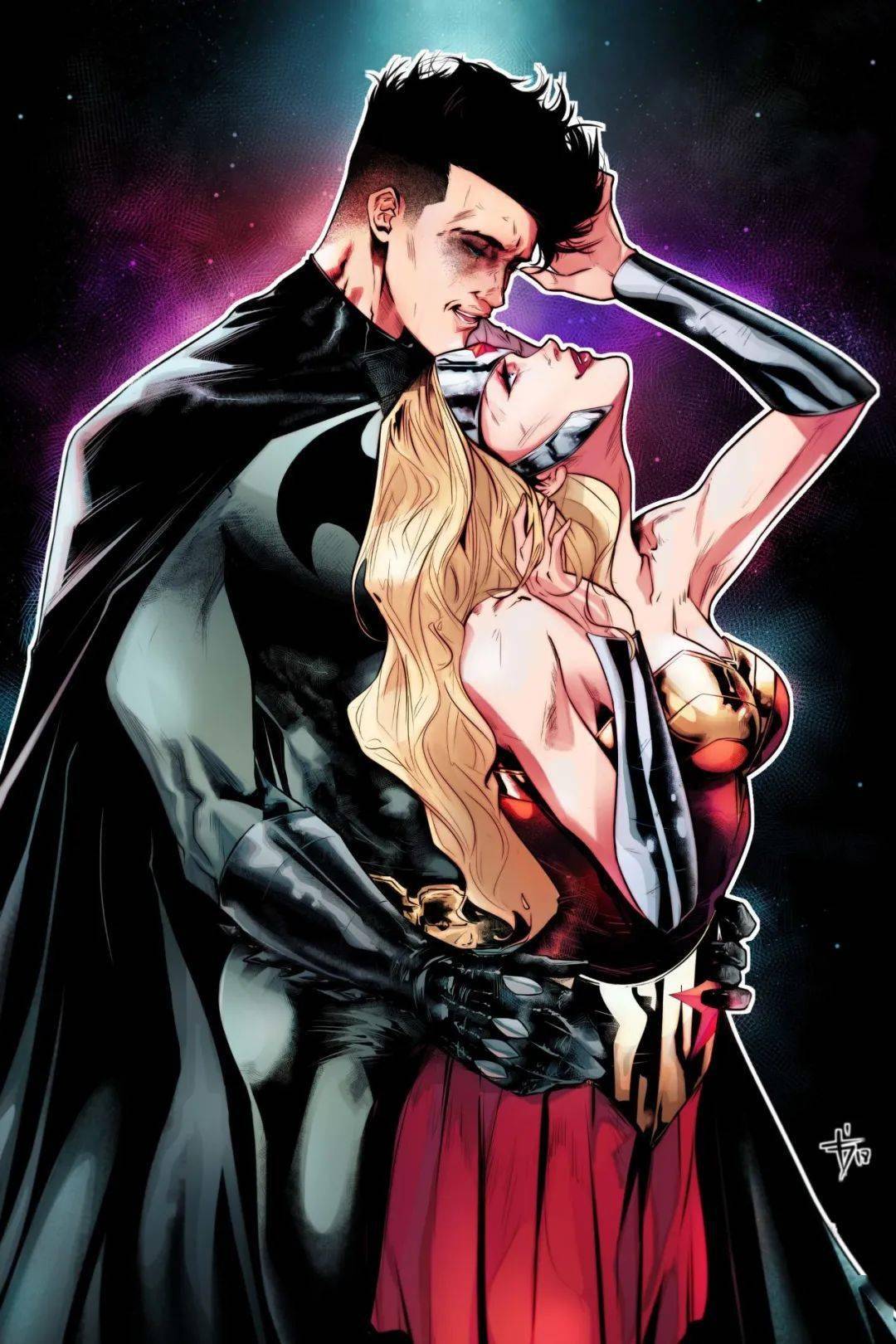 美漫美图赏:抱错猫咪,蝙蝠侠转职海王;美队开导,蜘蛛侠别有怀抱_作品