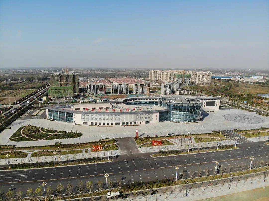 正阳城西新区航拍居然看到了