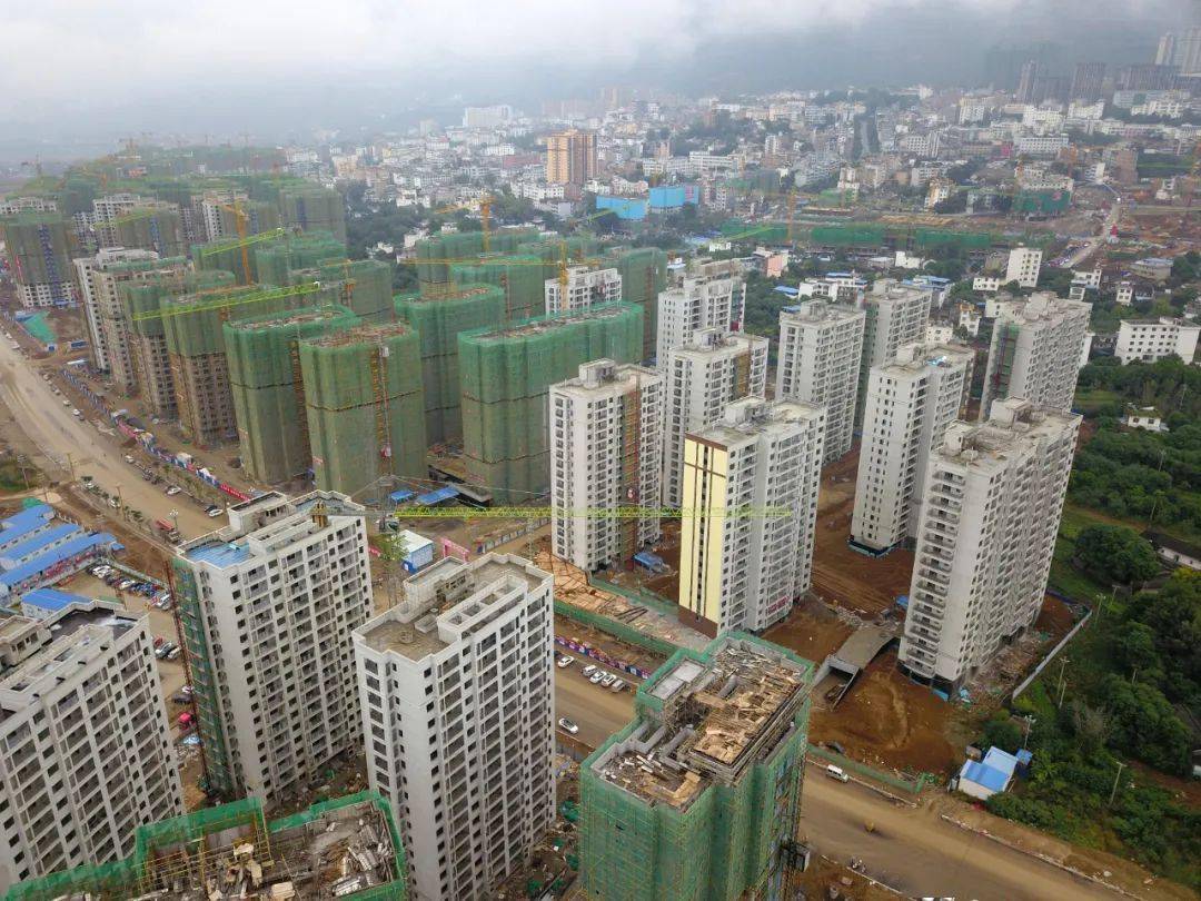 白鹤滩水电站库区最大移民安置区移民安置房全面封顶_手机搜狐网