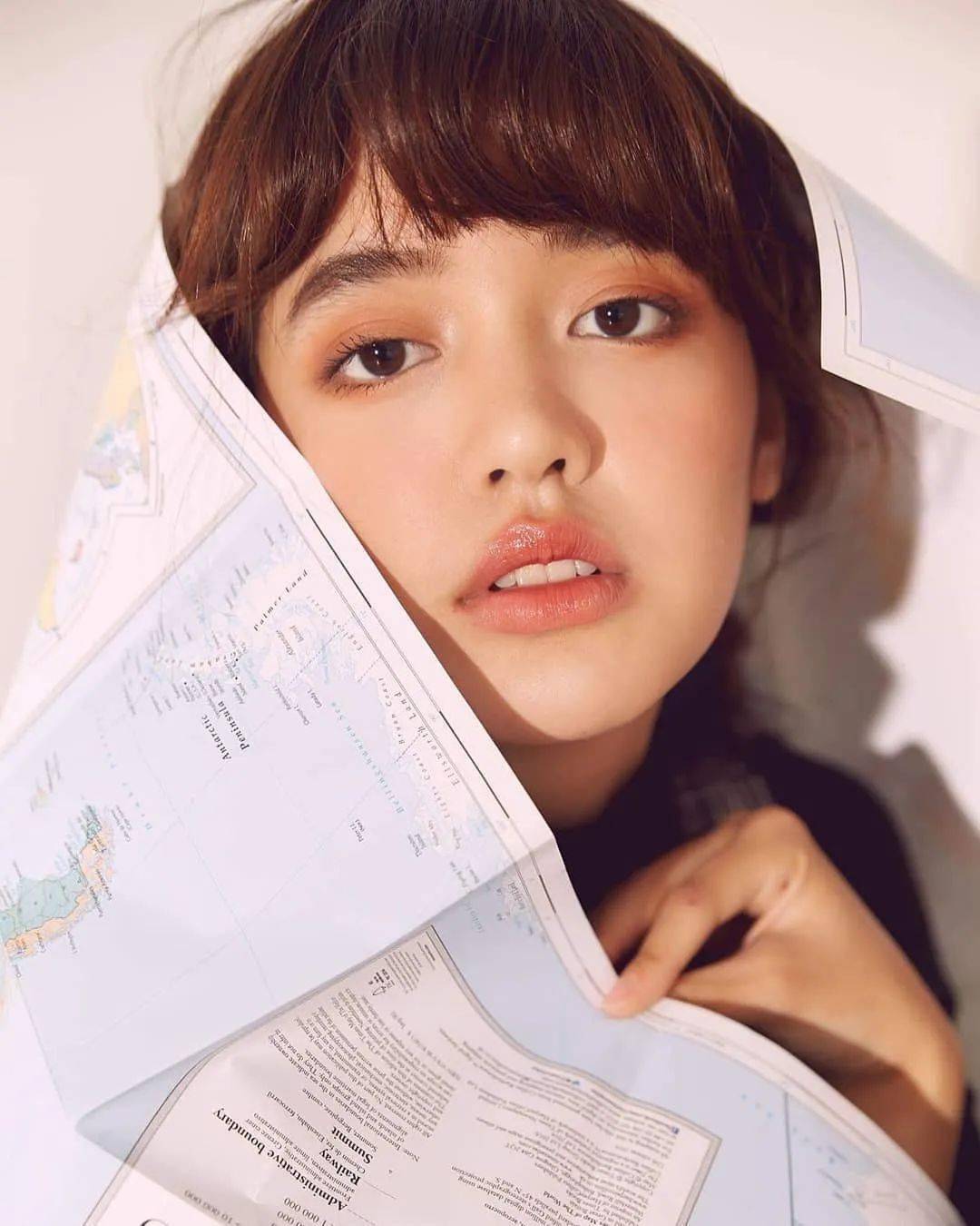 100%可爱の肉脸女孩,这样拍 超美!