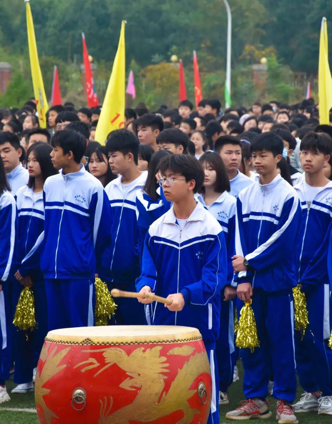 湖南师大附中耒阳分校隆重举行第七届校园体育节田径运动会