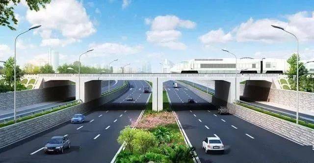 阜阳市这座立交桥完成重要节点工程