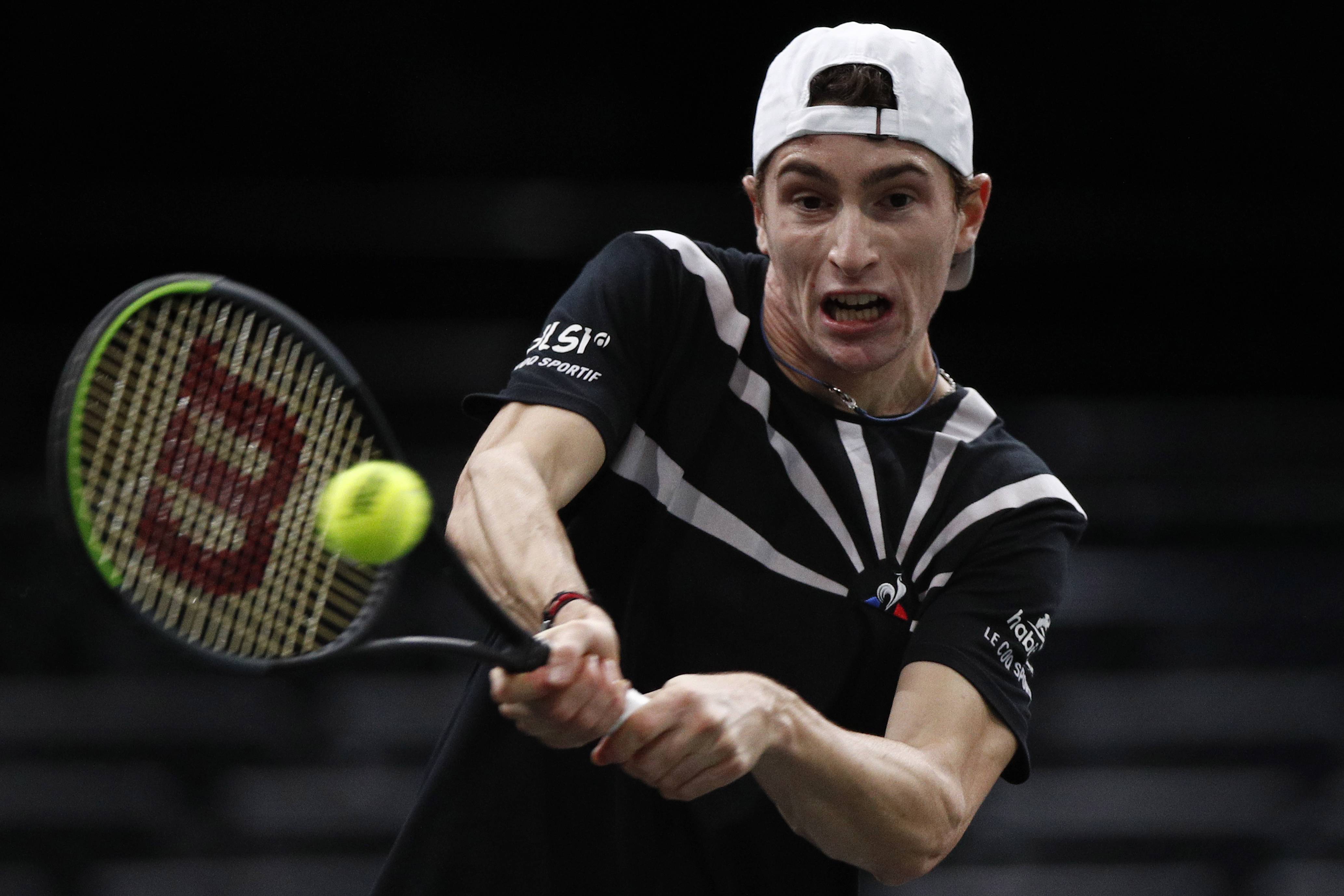 网球巴黎大师赛安贝尔晋级