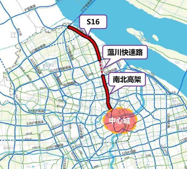 沪太路高架规划图图片