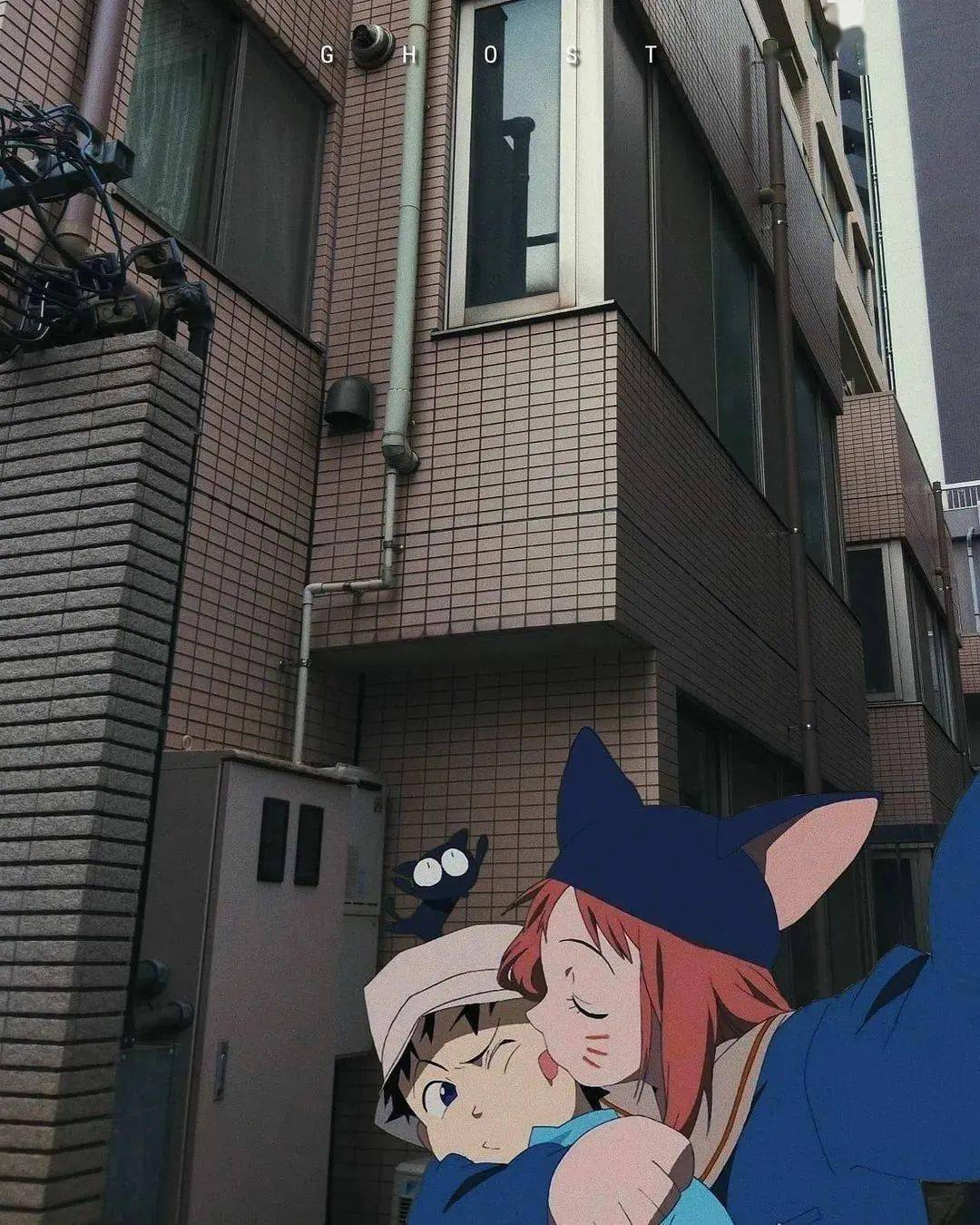 当动漫人物出现在现实世界