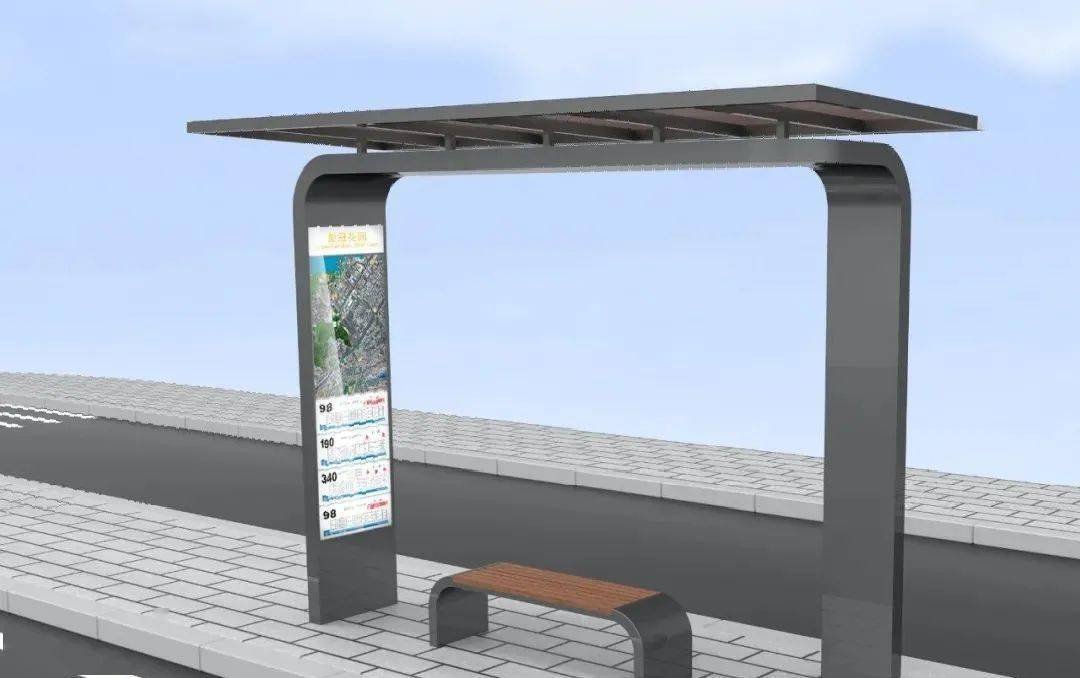 宁波街头这种简易候车亭你见过吗