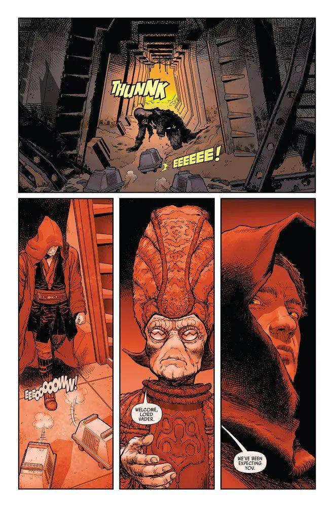 残缺的达斯维达见到纽特冈雷的尸体