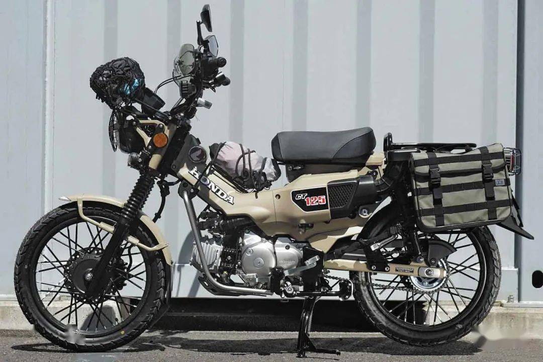本田最小排量的ct125"探险车".