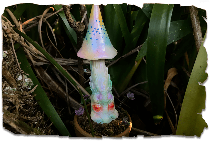 创意这是成了精的蘑菇吧