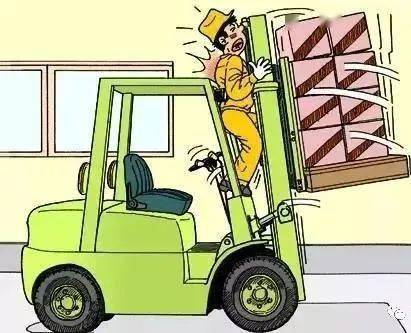 惨烈叉车安全事故动态图触目惊心安全无小事责任大于天