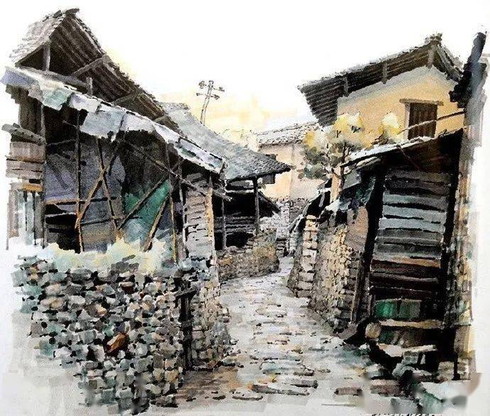 马克笔手绘建筑手绘夏克梁手绘