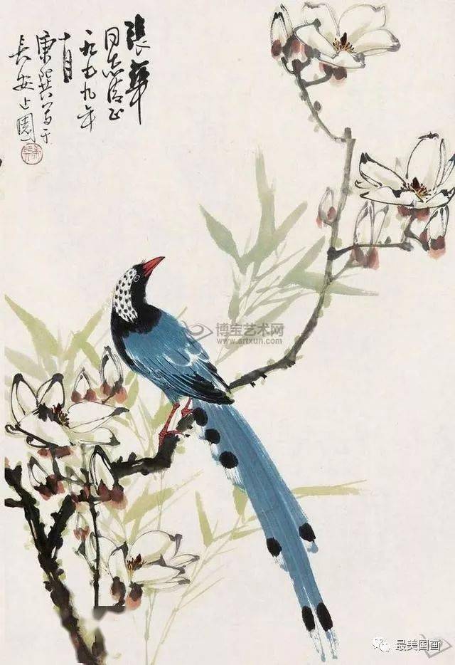 康师尧:长安画派以花鸟画见称的画家