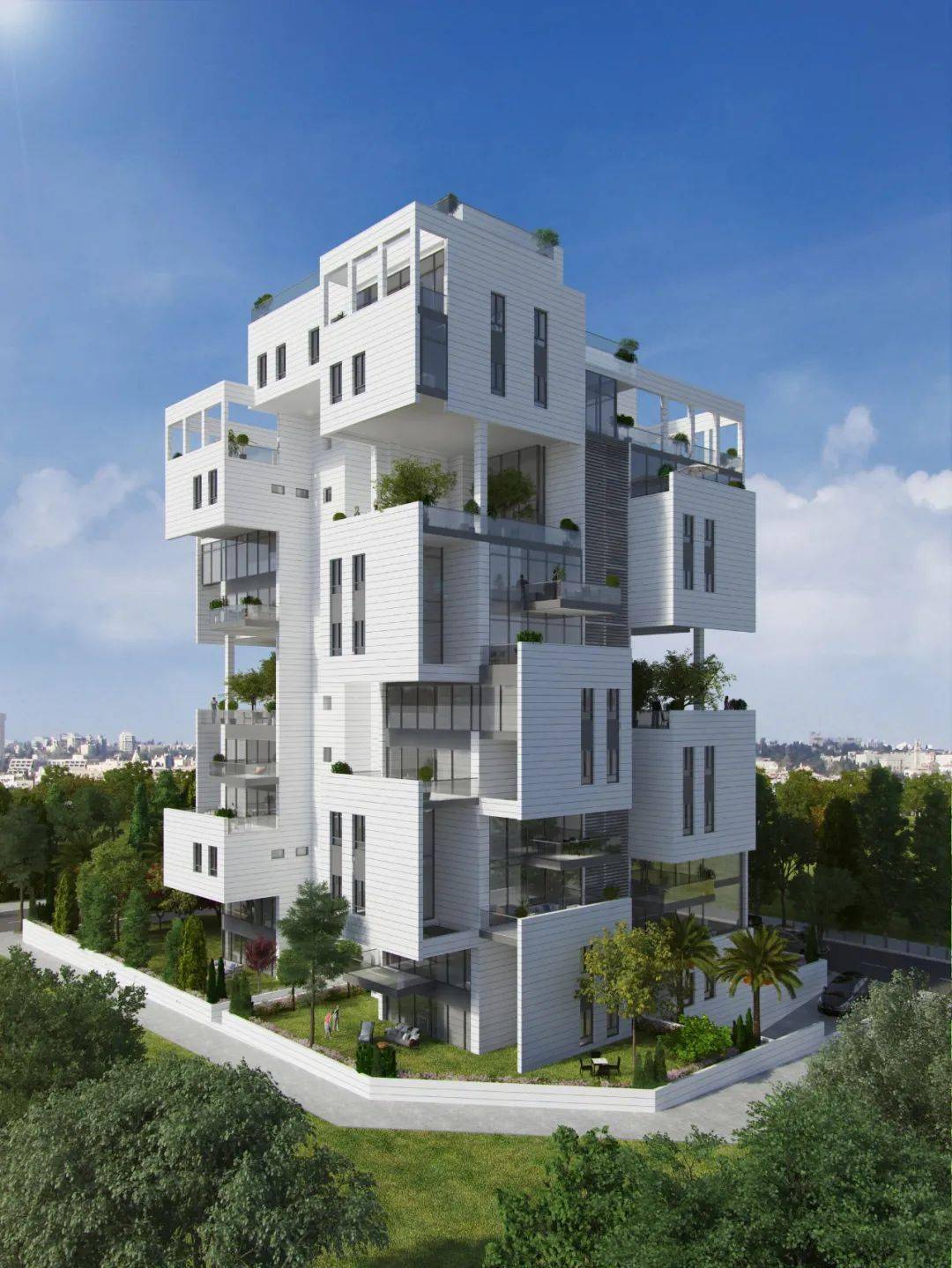 国外住宅—— "空中别墅"概念_手机搜狐网