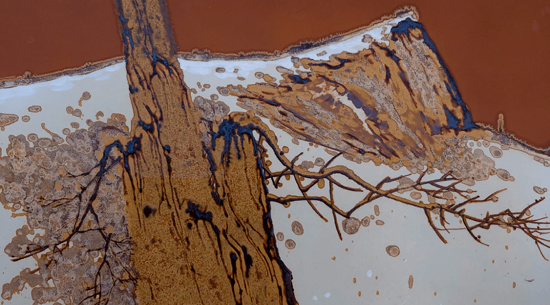 乐平画家许玉华油画陶瓷色釉作品旅行展在景德镇开幕