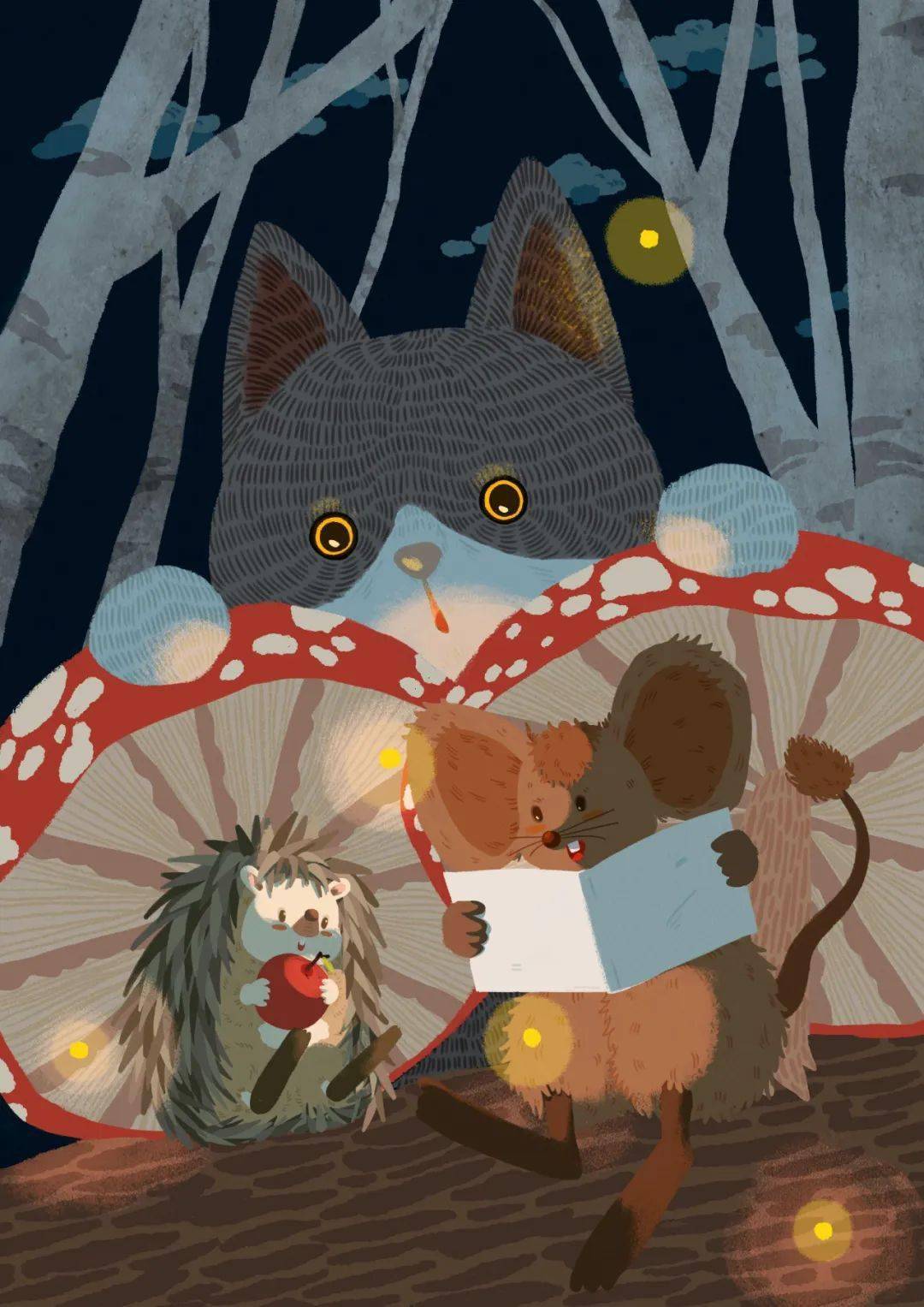 赛讯|猫的天空之城第10届插画比赛获奖作品