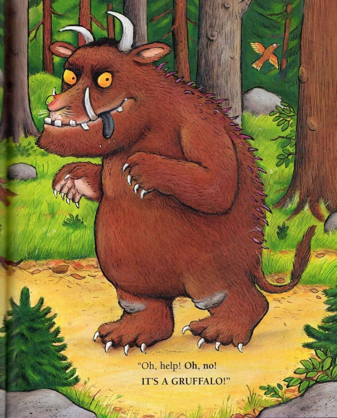 小禾苗绘悦读英文绘本童话系列26thegruffalo